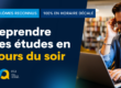 Reprendre des études en cours du soir